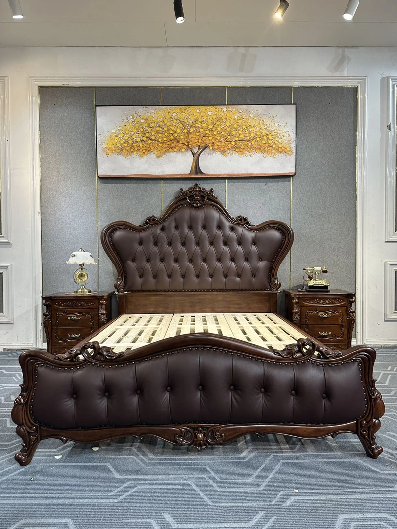 DC387床（1.5米）1920*2180*1720内空1500*2000 美式大床