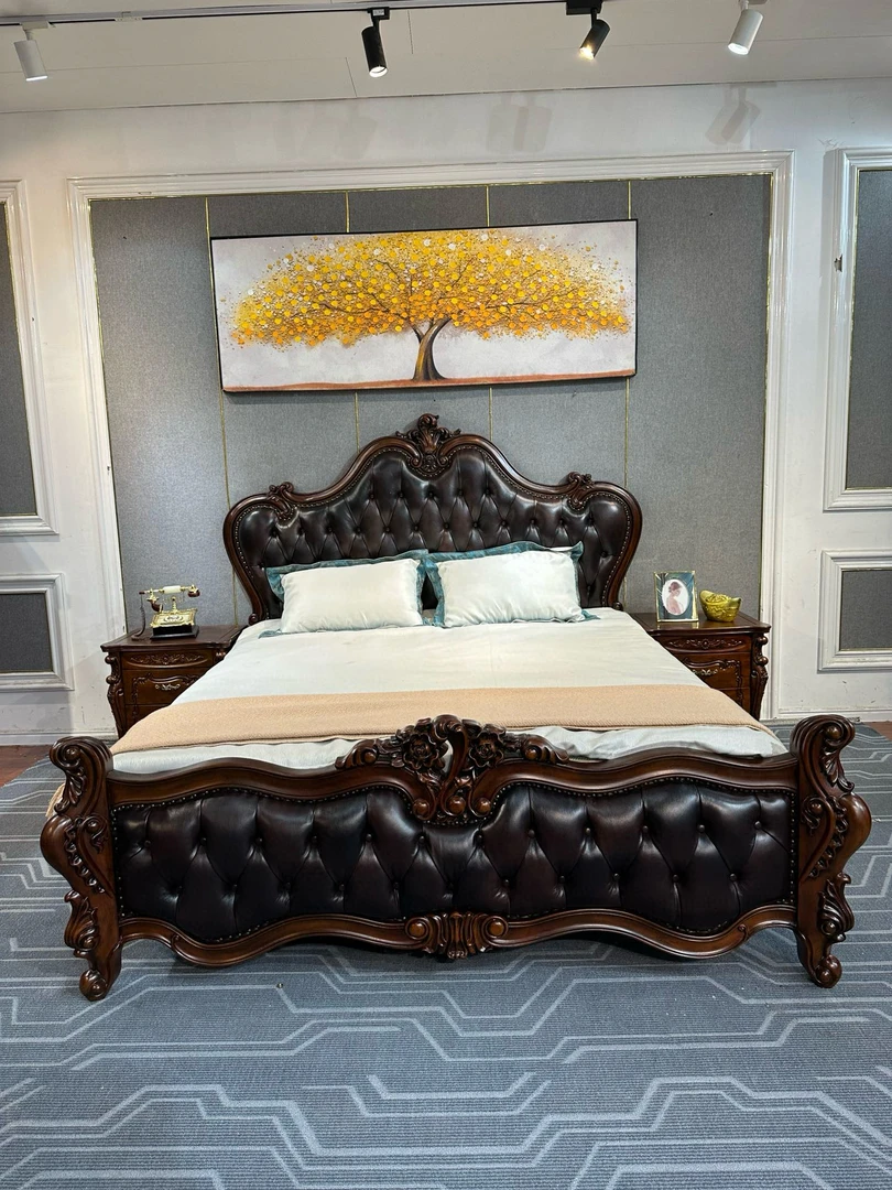 DC176床1.8米2090*2200*1630内空1800*2000 美式大床