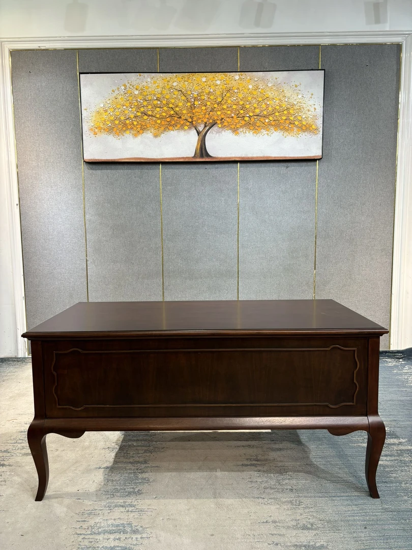 SZ 486书桌 1500*750*740 书桌办公桌 美式复古书房