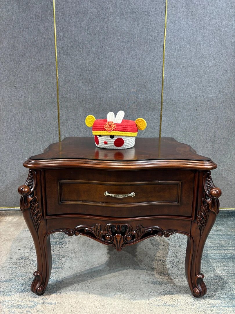 FJ179方几800*800*580 美式复古简约客厅家用边几