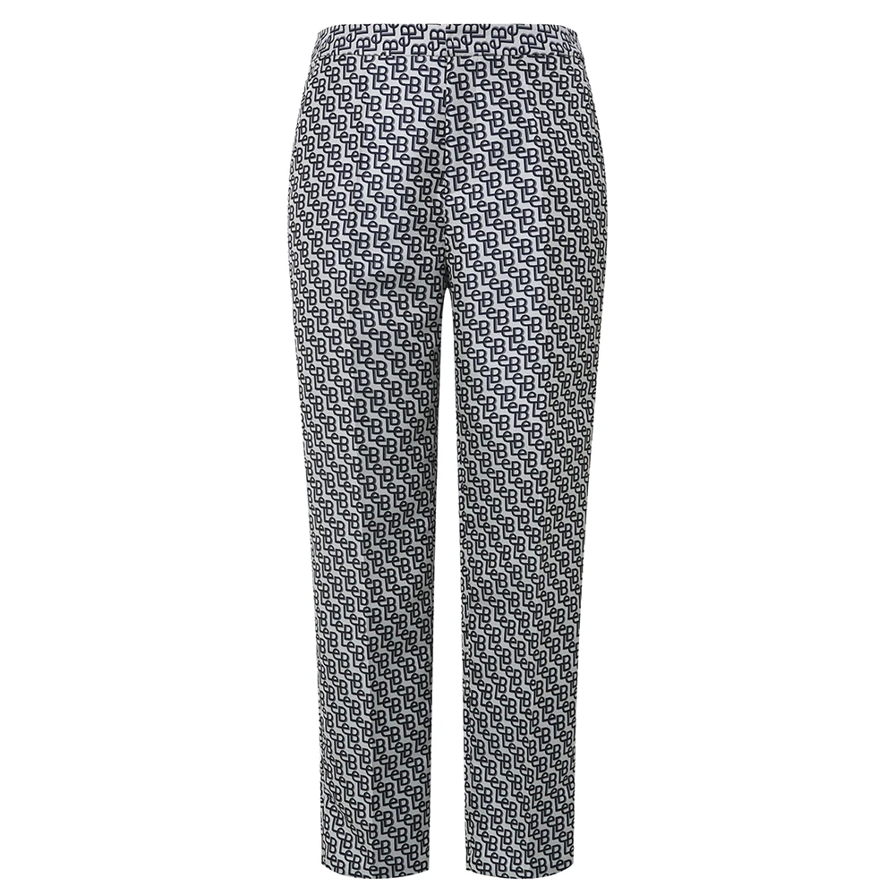 爱品纱裤子休闲裤运动时尚女士印花舒适显瘦女裤E3FP010P47