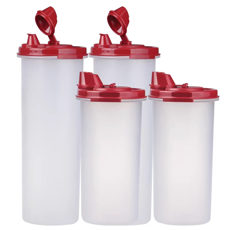 经典红盖厨房家用油壶防漏不挂油食品级大容量加厚优质气密不漏