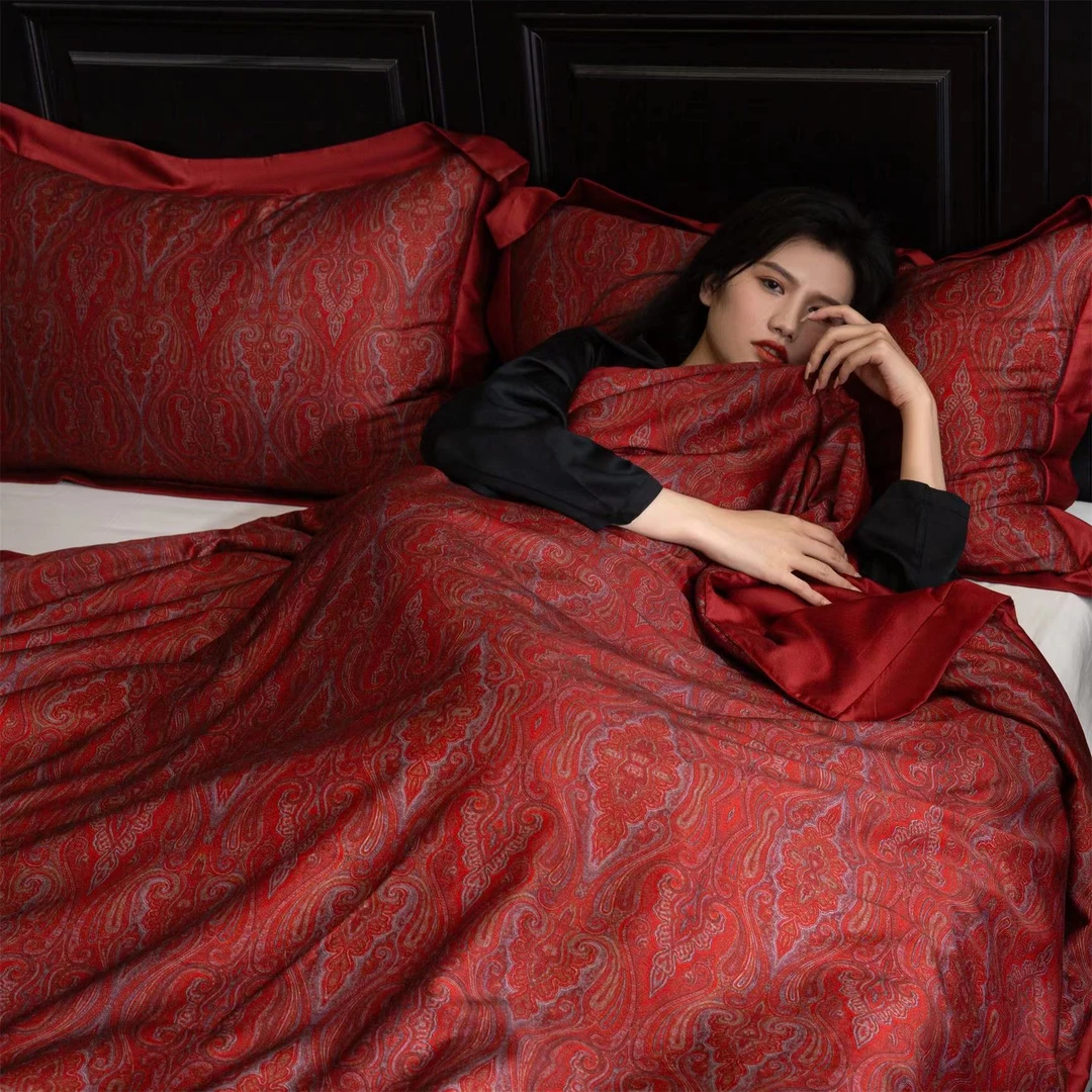 24新款雅赞秋冬枕套（结婚   婚庆  轻奢   ）