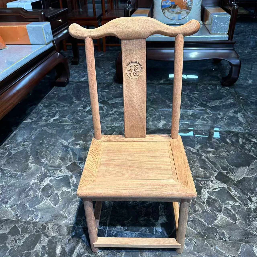 小巴花小官帽椅  儿童 椅子（一对）