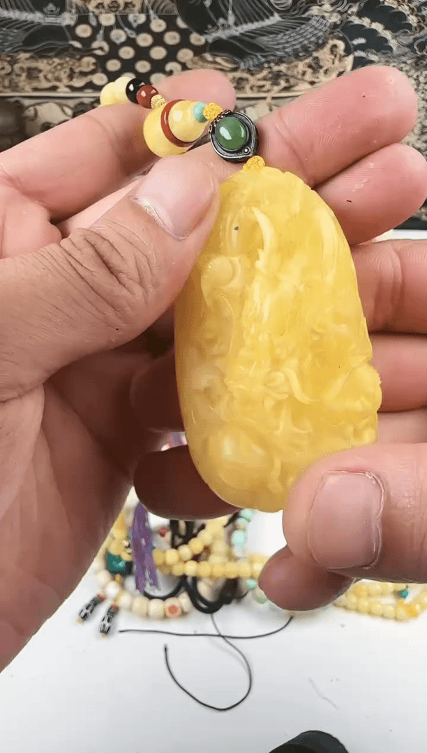 【闪购商品】蜜蜡颈饰未镶嵌文玩文玩