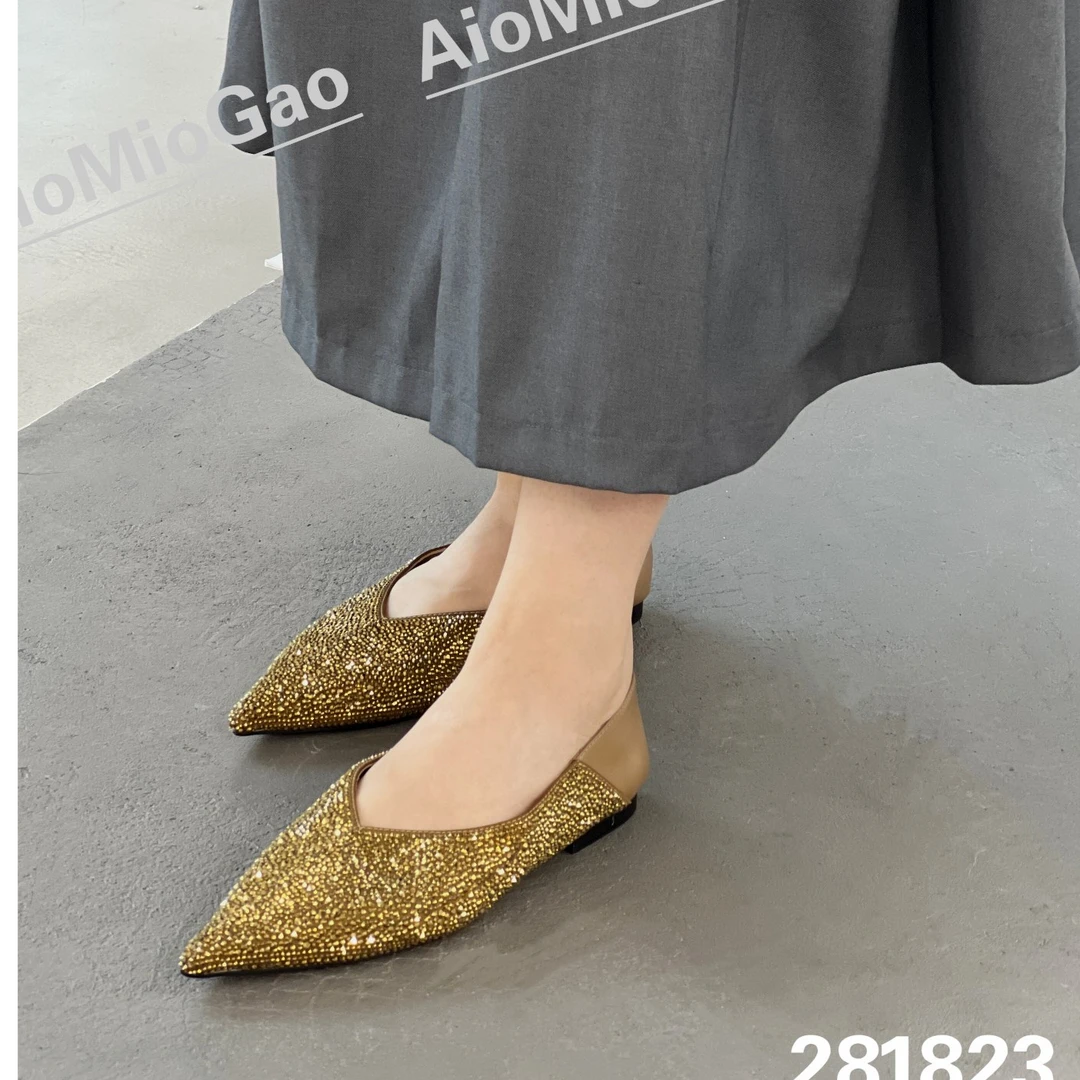 浅口高跟鞋气质时尚百搭尖头细跟鞋子281823