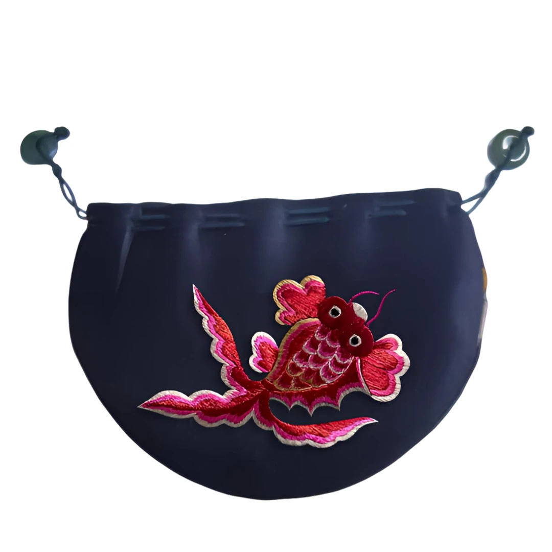 古苗疆年年有余小香包款手工刺绣材料包