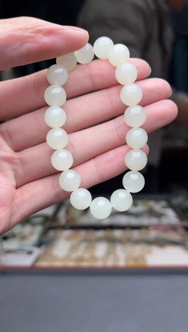 【闪购商品】和田玉手串未镶嵌 卡10