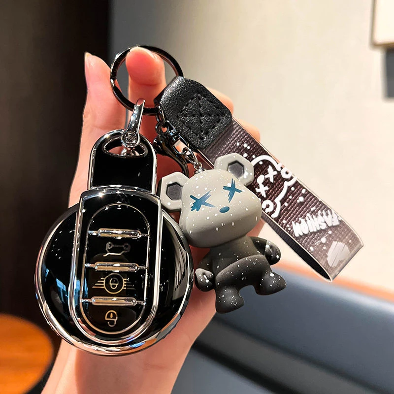 适用22款23年盛昊佩奇钥匙套盛昊小精灵新能源电动四轮车遥控包套