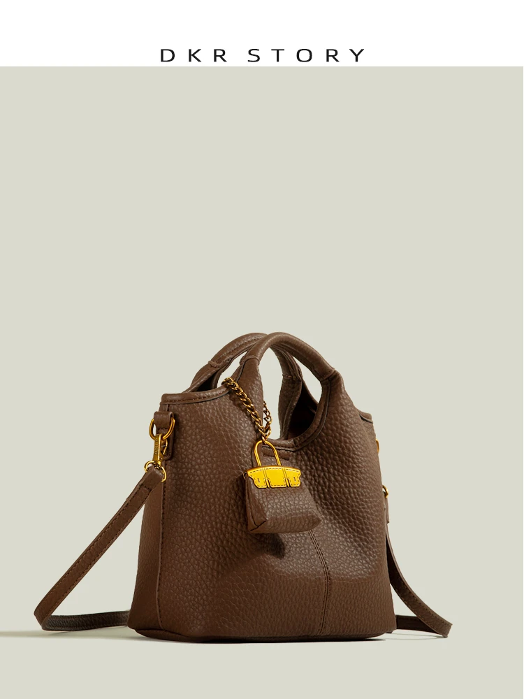 coran&danny2024女士新款大容量时尚百搭复古单肩斜挎手提包1352