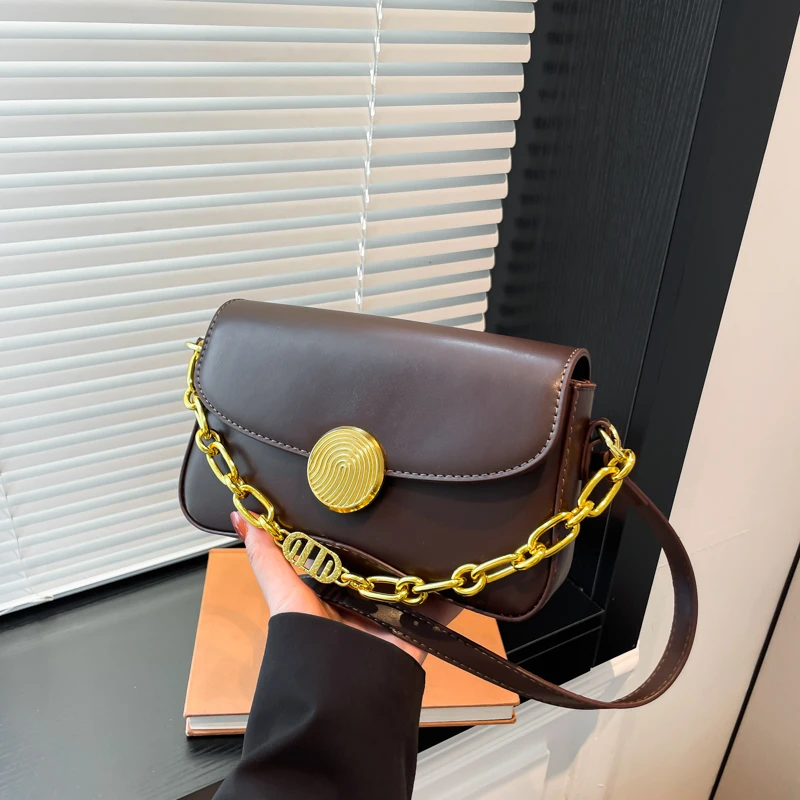 coran&danny2024女士新款时尚潮流休闲百搭小众单肩斜挎包1263