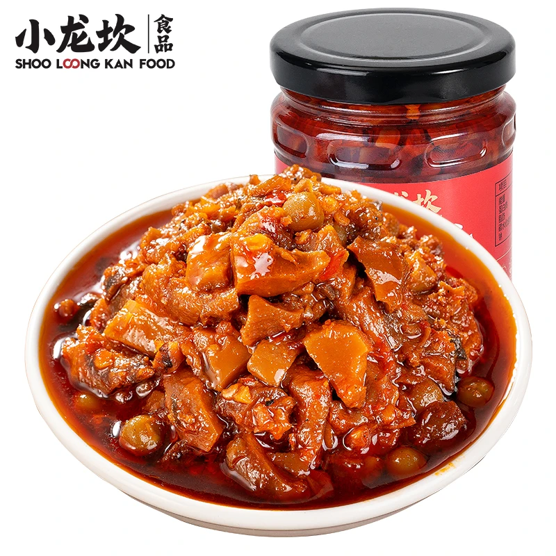 小龙坎正宗牛肉酱拌饭酱200g下饭菜拌面辣椒神器烧椒香菇酱料瓶装