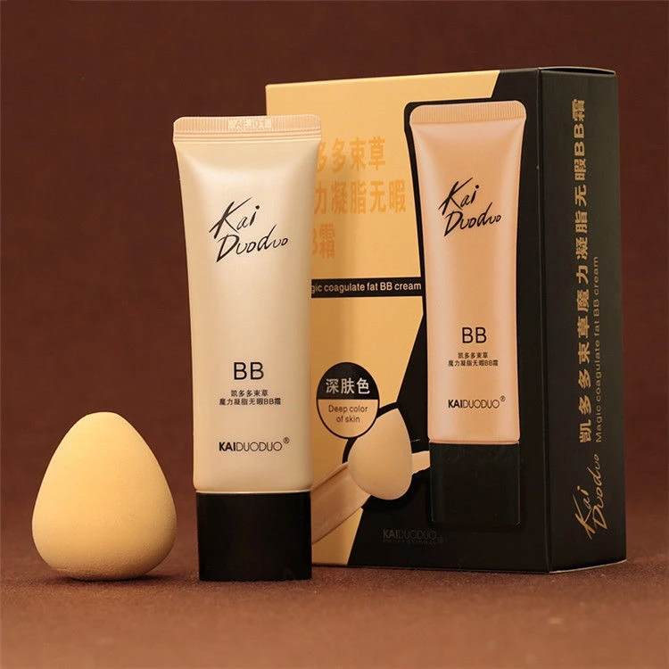 凯多多束草魔力凝脂无暇bb霜素颜霜遮瑕提亮不卡粉持久防水防汗