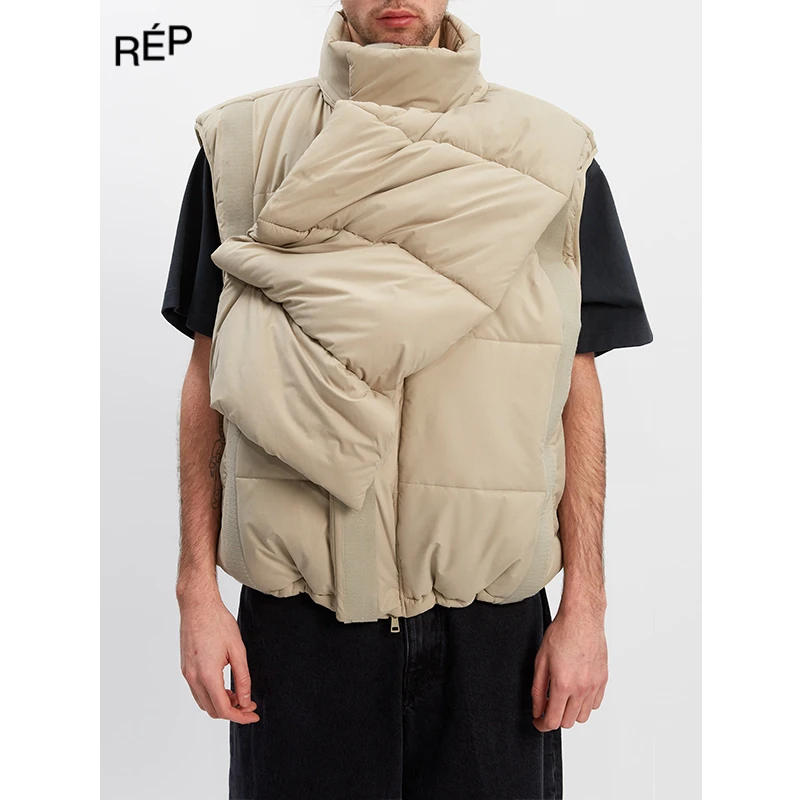 Y/PROJECT设计师品牌米色立领马甲24FW TheREPUBLIQUE女装买手店