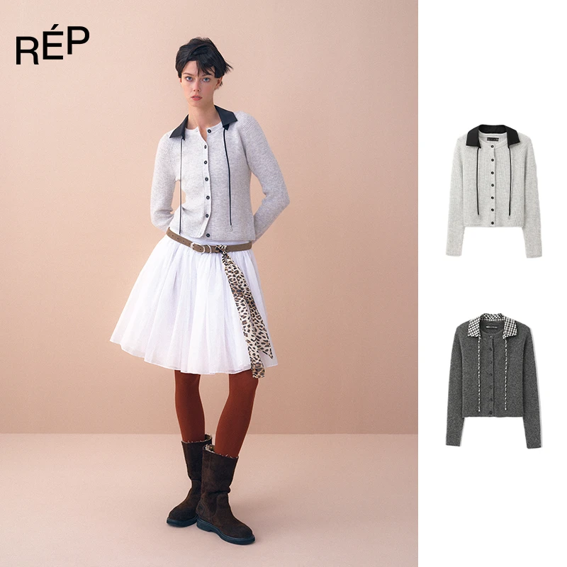 MARCHEN设计师品牌弦乐部开衫24FW TheREPUBLIQUE女装买手店