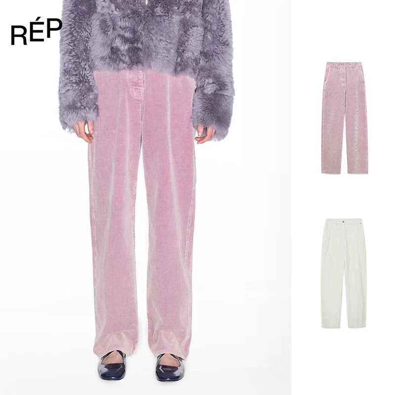 IMMI设计师品牌水洗灯芯绒工装长裤24FW TheREPUBLIQUE女装买手店
