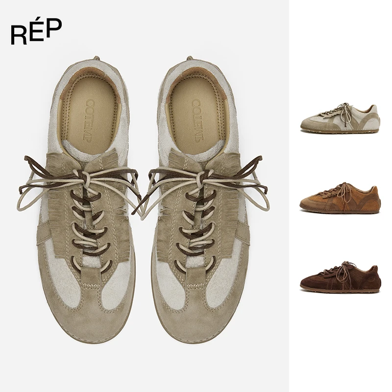COTEMP设计师品牌软皮德训鞋24FW TheREPUBLIQUE女装买手店