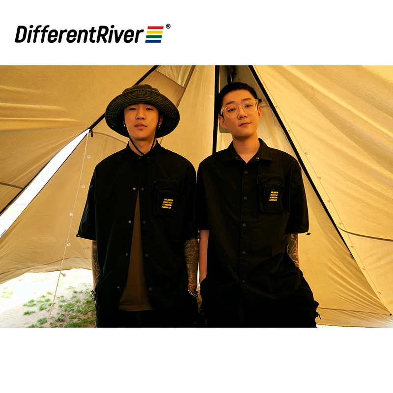 DifferentRiver夏季【假日】露营系列-户外机能防水短袖衬衣