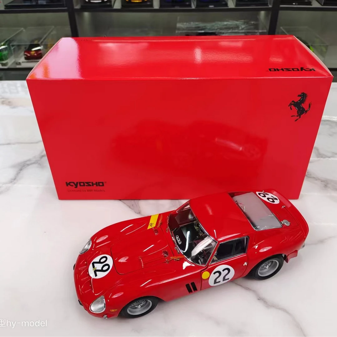 KYOSHO京商 1/18 法拉利Ferrari 250GTO合金全开汽车模型收藏