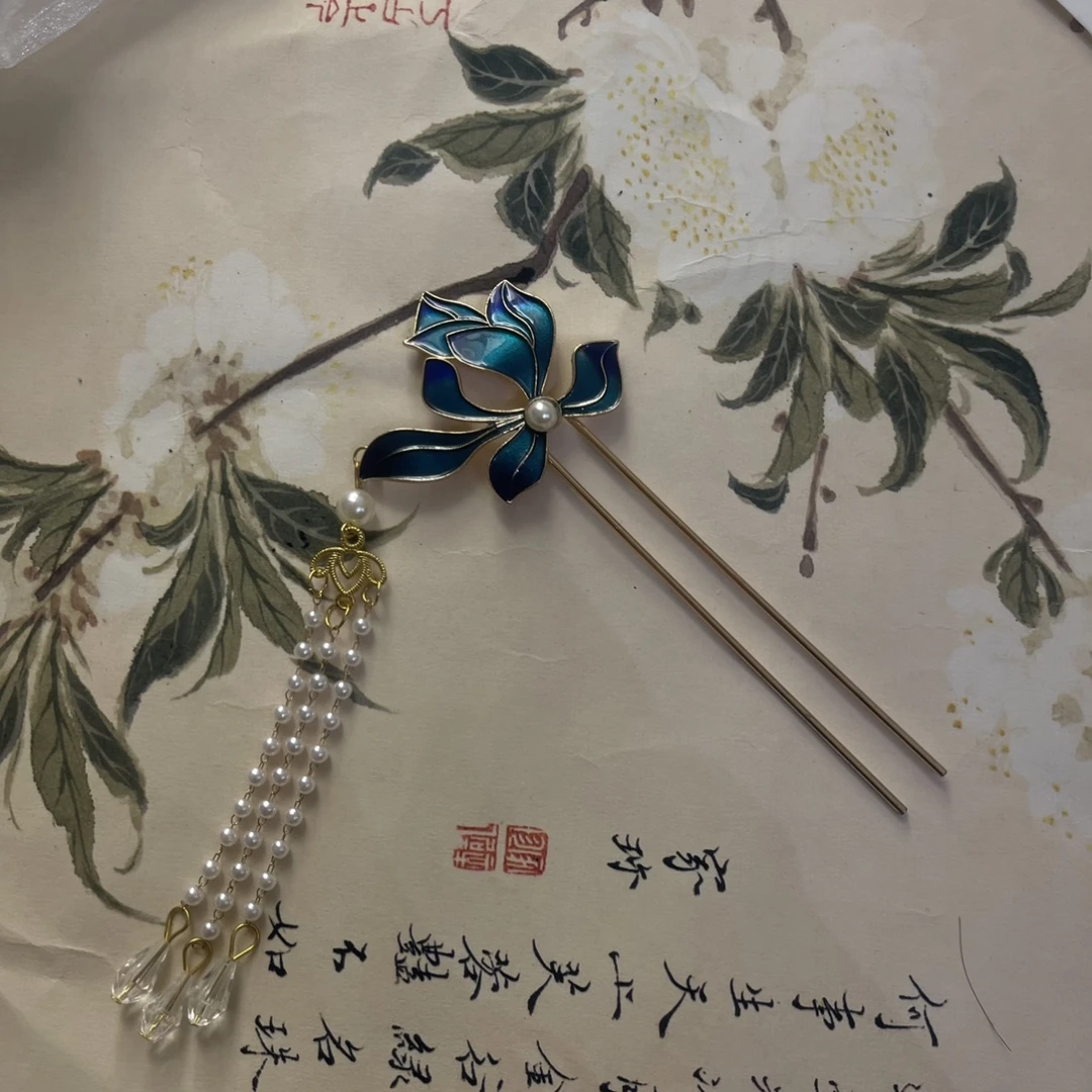 【幽兰】流苏步摇古风汉服配饰