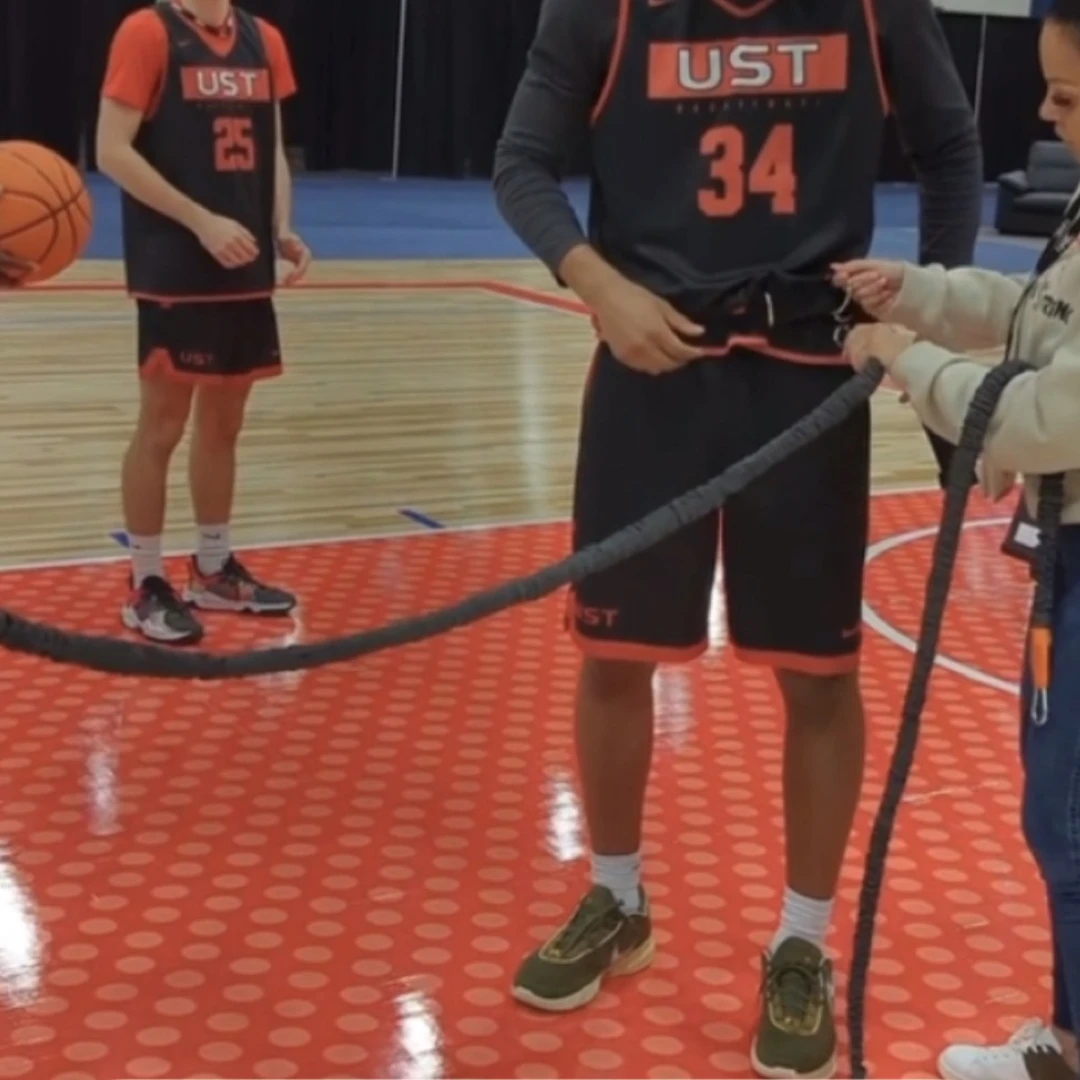 区域联防阻力绳 区域联防绳子/人盯人防守阻力绳体育调节舒适