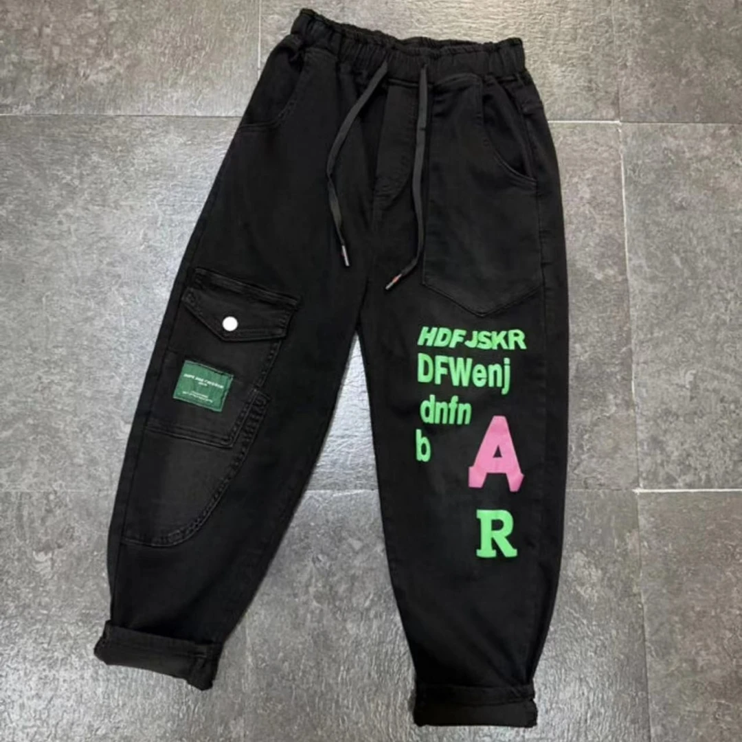 新款夏季时尚百搭显瘦休闲裤，潇洒姐，9118