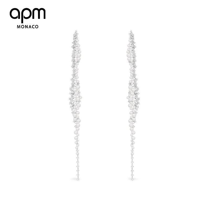 apm MONACO 精致垂坠耳环AE13493XPL