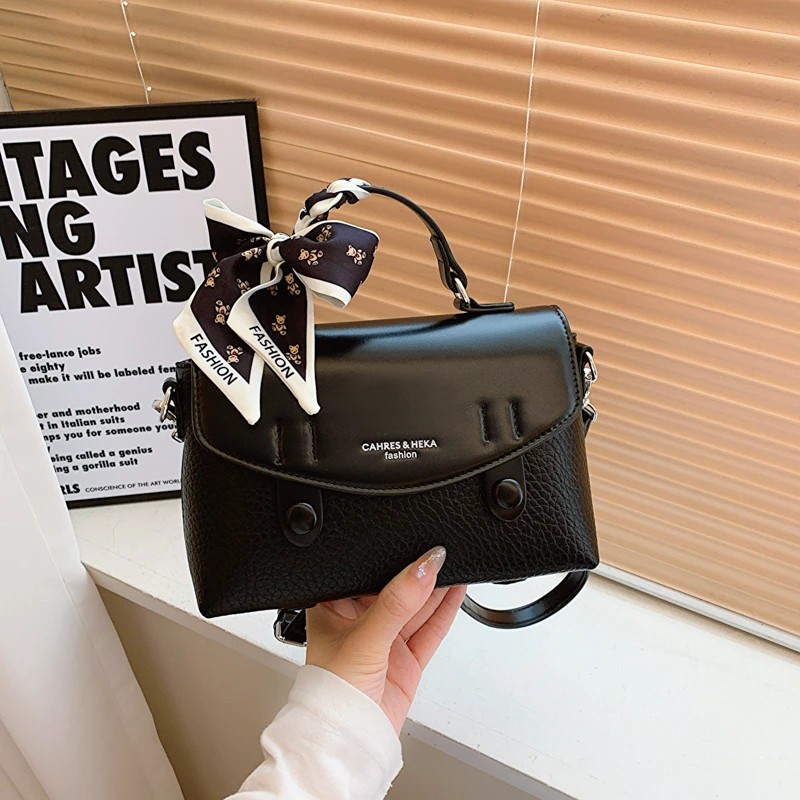 夏季新款手提包百搭单肩包时尚斜挎包精致女士小包包简约小众女包