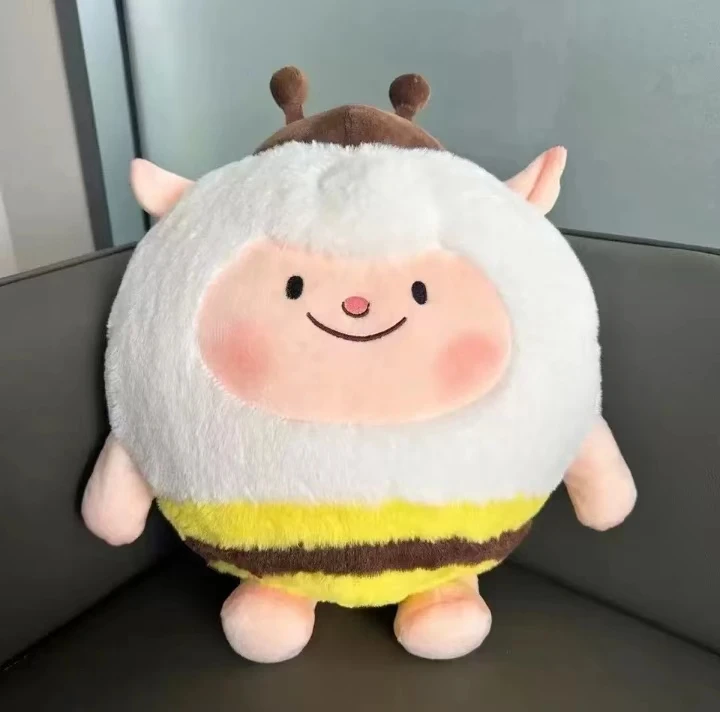 蛋仔娃娃公仔蜜蜂dongdong小羊毛绒玩具小挂件羊玩偶派对生日礼物