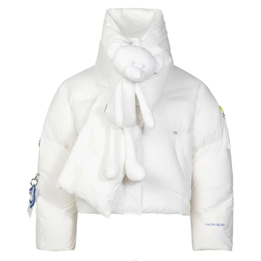 帕尔达小熊围巾羽绒服DL-DE405