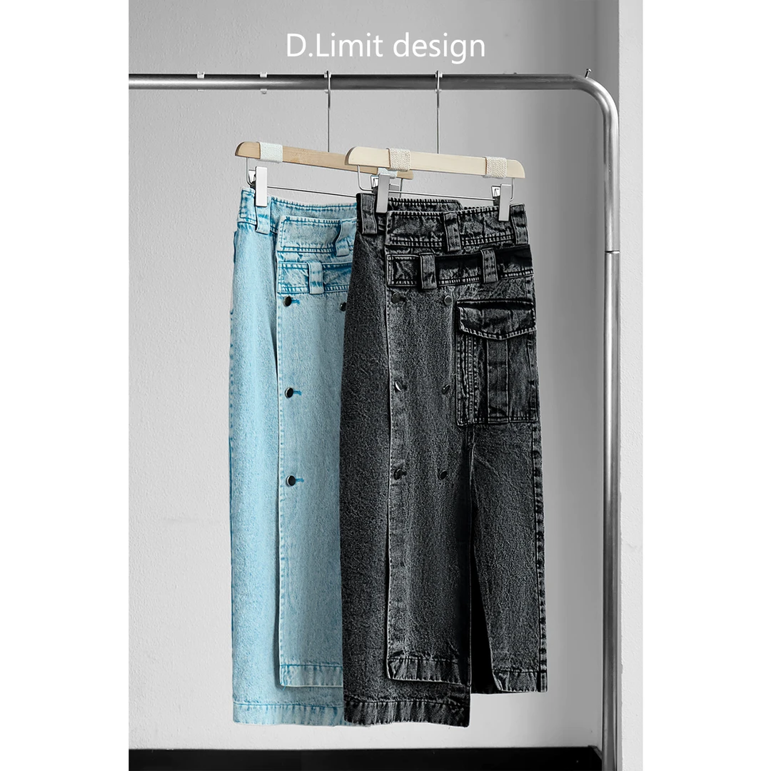 【D.Limitdesign】设计款雪花纹不规则半身裙DL-MSX5199