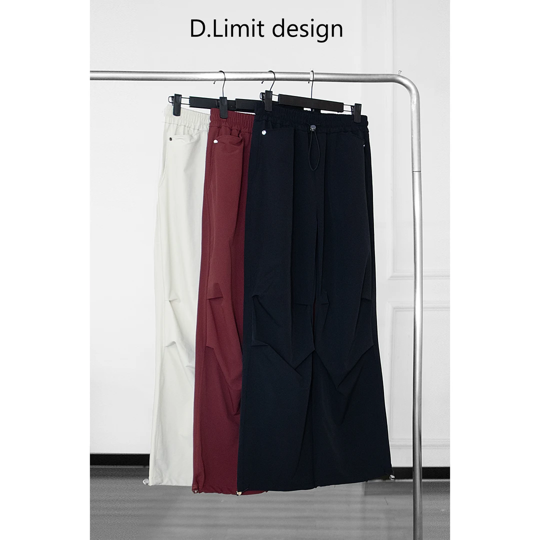 【D.Limit design】休闲百搭松紧腰美式工装裤DLCK367