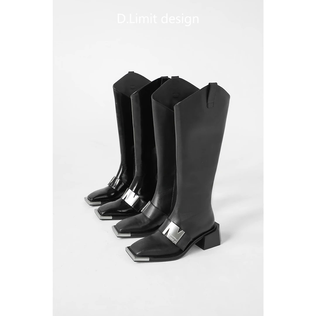 【D.Limit design】简约N标长筒靴DL