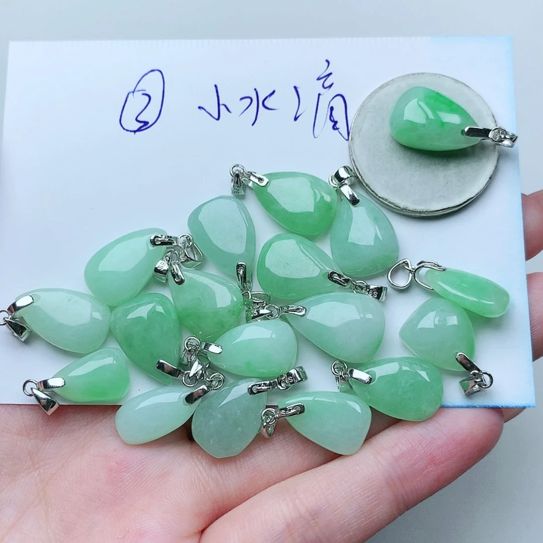 【闪购商品】翡翠颈饰银S925镶嵌多样性一件发货