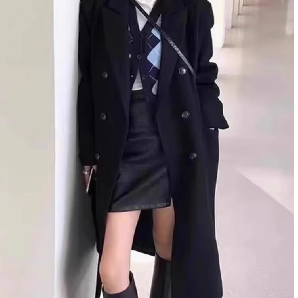 可娟服饰 毛呢大衣