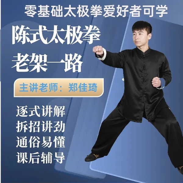 陈式太极拳老架一路精细讲解教学