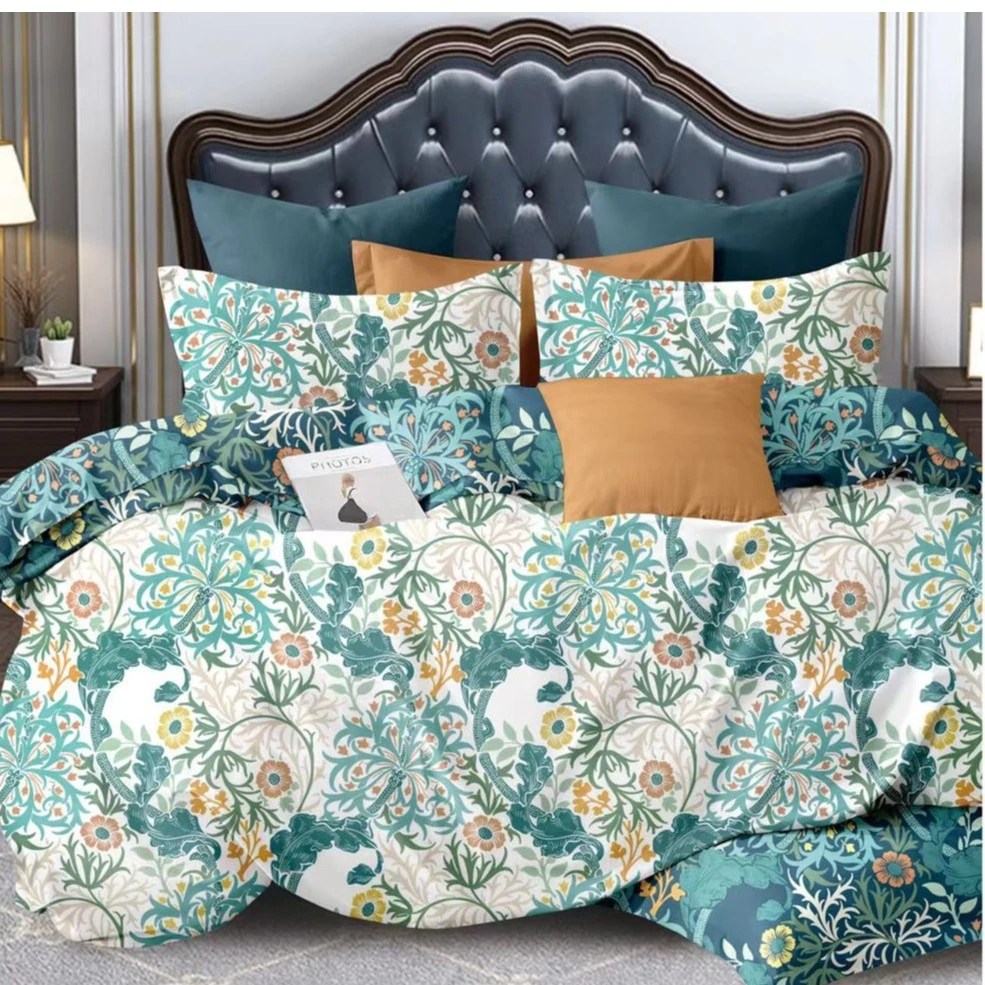 纯棉四件套被套床单枕套（浪漫情缘）