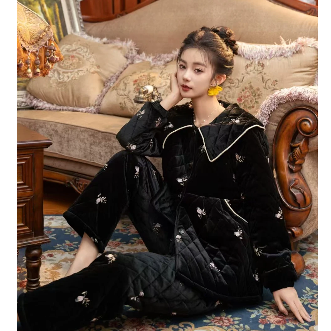 邑夏公主轻奢高端大气睡衣可家居外穿