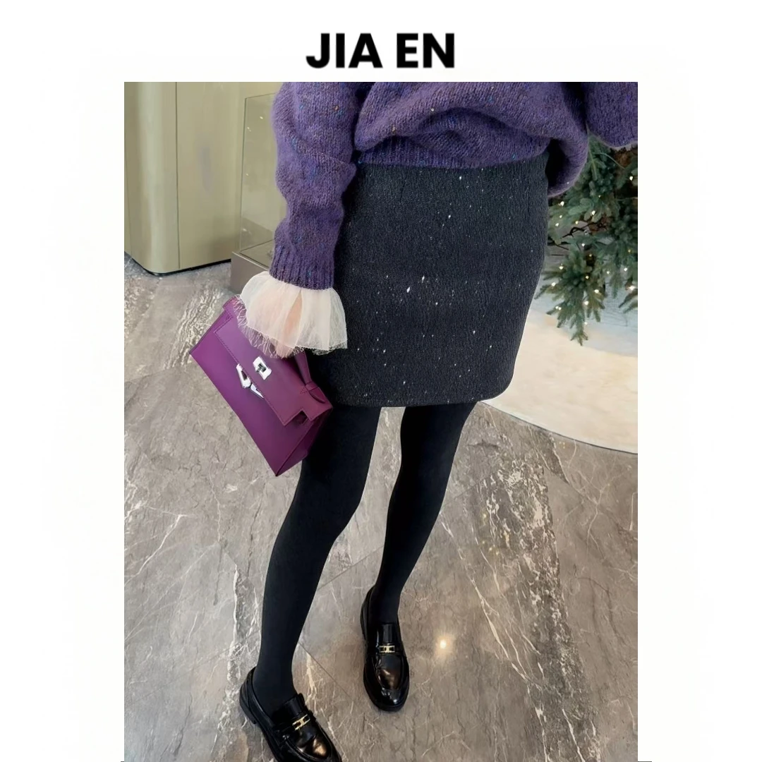 【CAIXIN佳恩】氛围感钻闪小短裙