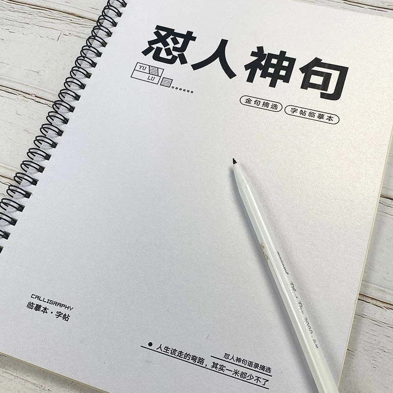 怼人神句诙谐幽默搞笑经典句子基础实用硬笔临摹练字帖印刷加厚