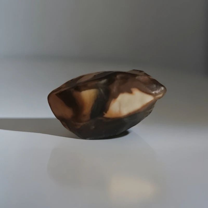 新疆哈密彩泥石石头摆件装饰品纯手工异形创意工艺品摆件