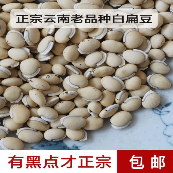 云南 白扁豆 农家自产特级品种白扁豆山药250g五谷杂粮粉糯无硫z