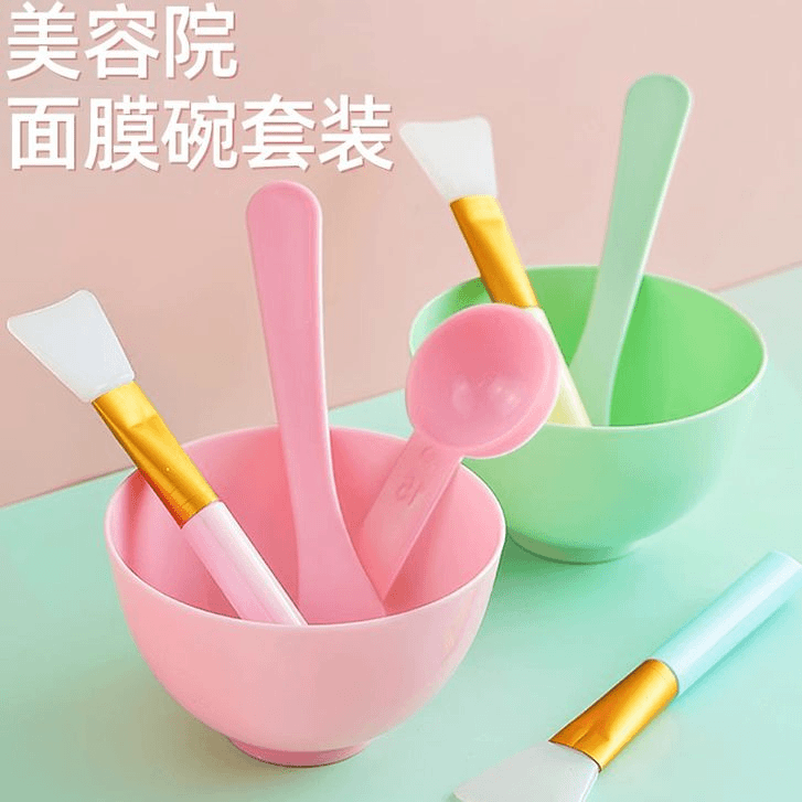 硅胶面膜碗套装调膜碗棒美容水疗工具大号面膜美容院专用泥漠刷子