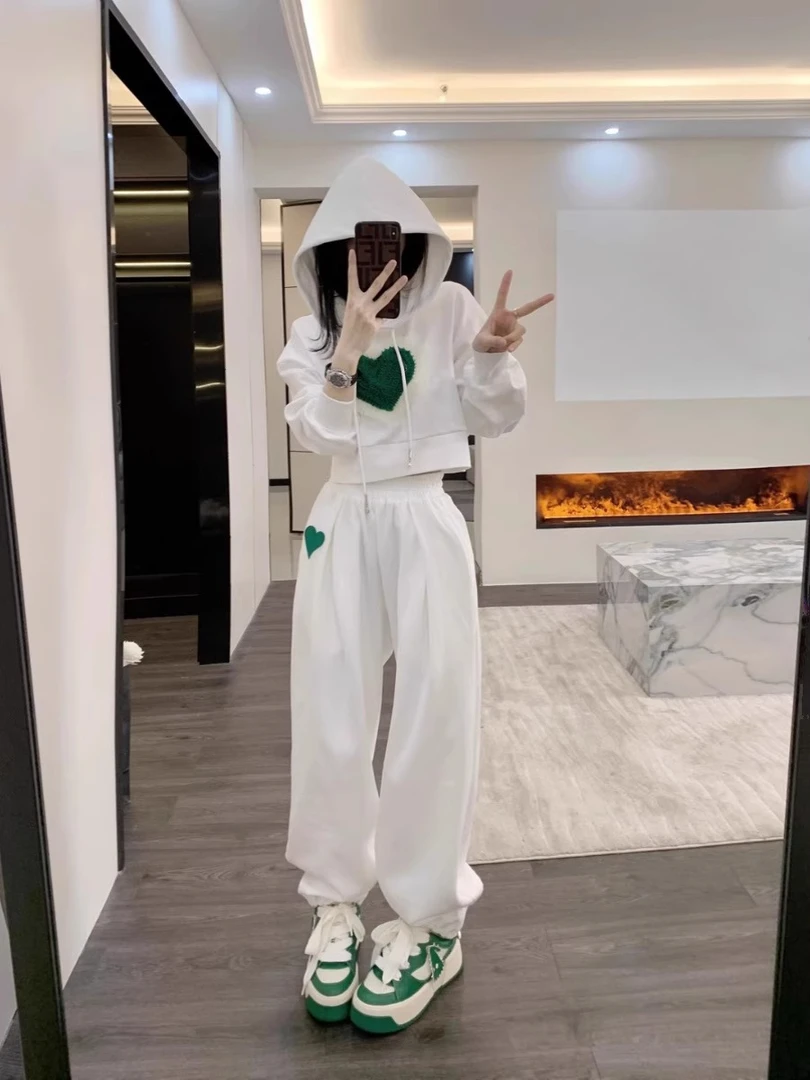 小香风春季套装女2024新款时尚休闲小个子运动裤