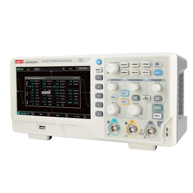 智品汇台式数字存储示波器，200MHz级别带宽示波器，采样率为1GS/s