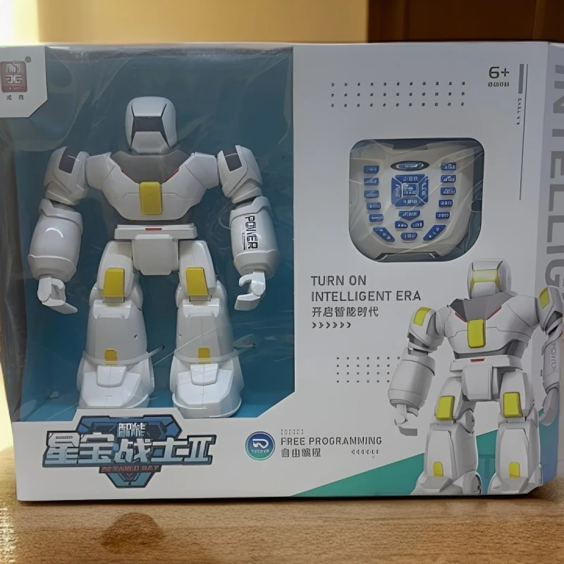 星宝战士智能遥控编程走路机器人早教会跳舞益智儿童玩具042