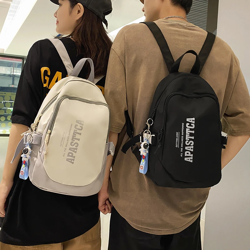 轻便小双肩包女韩版原创小众书包男大学生高中生潮牌旅行小背包