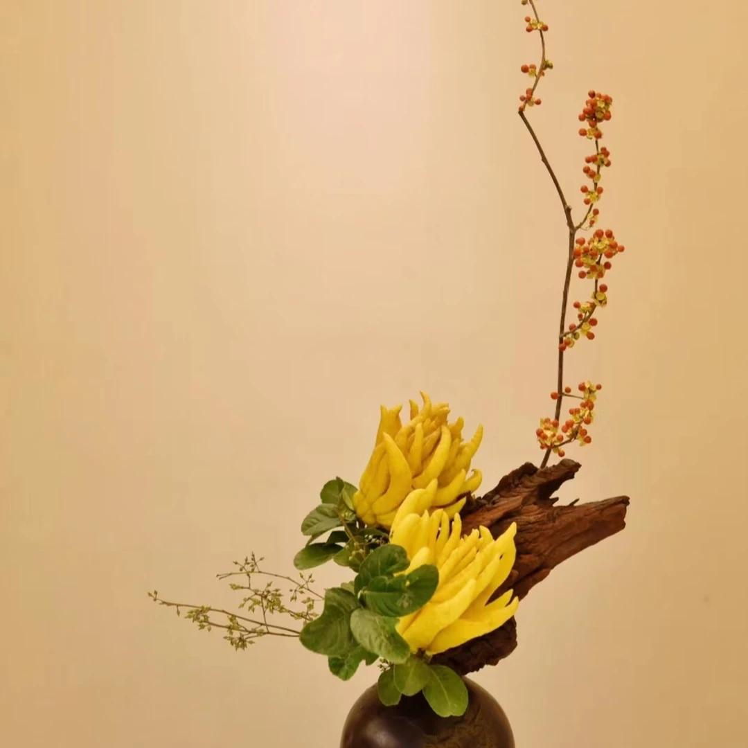 【风花小院】精品佛手花装饰花材