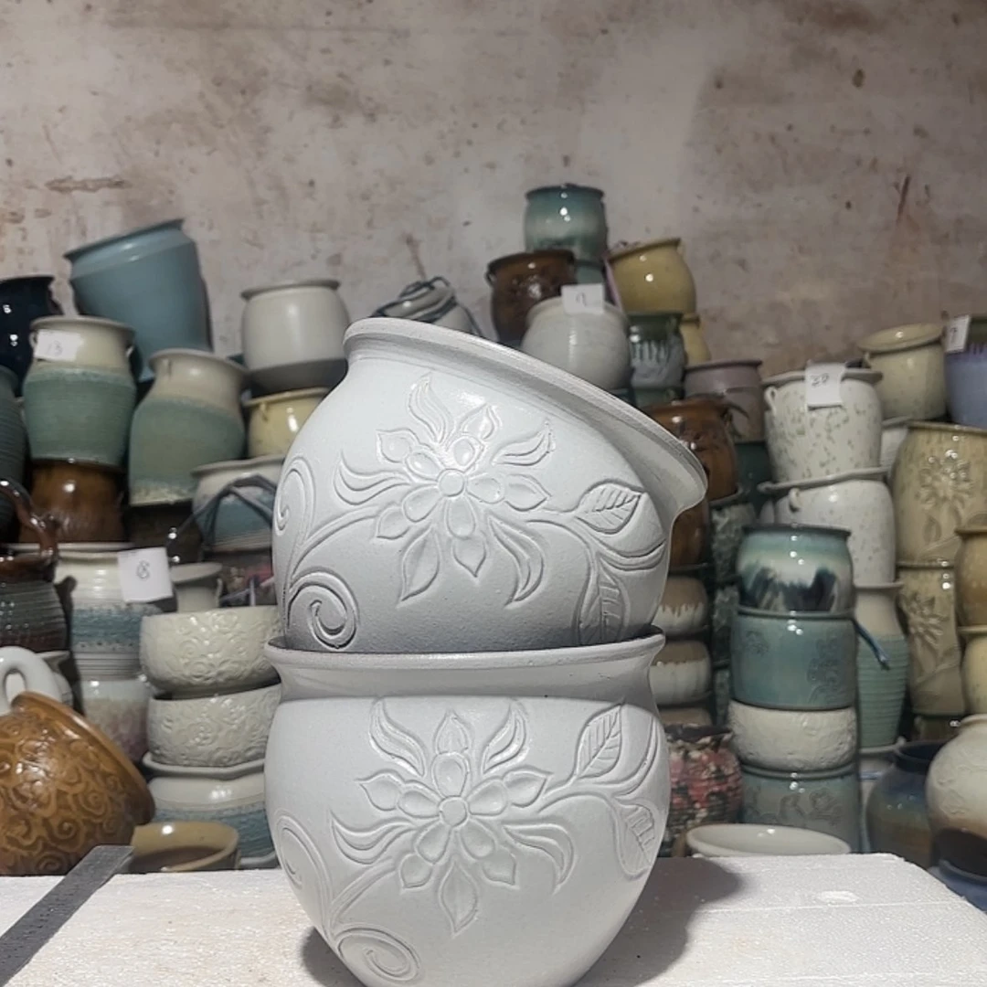 【闪购商品】紫砂花盆 20*16尺寸两个