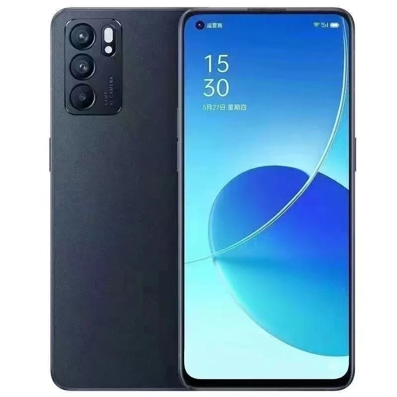 9新 OPPO Reno6 5G双卡3200万前置90HZ高刷天玑900拍照原装二手机